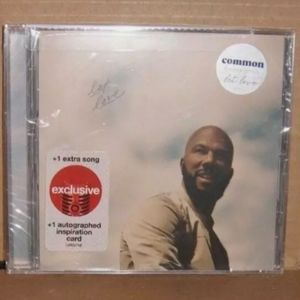 COMMON AUTOGRAPHED C.D. PROMO CARD WITH LET LOVE C.D.!!!